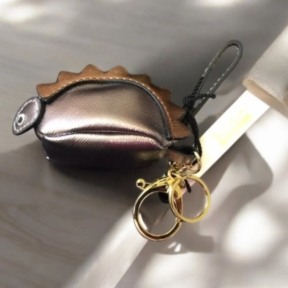 Kate Landry Zip DINO Key Fob w Clasp